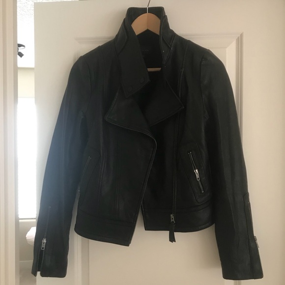 Aritzia Jackets & Blazers - Aritzia Leather Jacket Mackage LIKE NEW!!